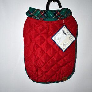 Southern Living Pet Collection Reversible Pet Barn Coat Size: SMALL #2021074S
